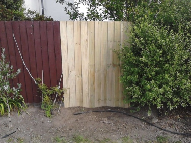 Fence repair after